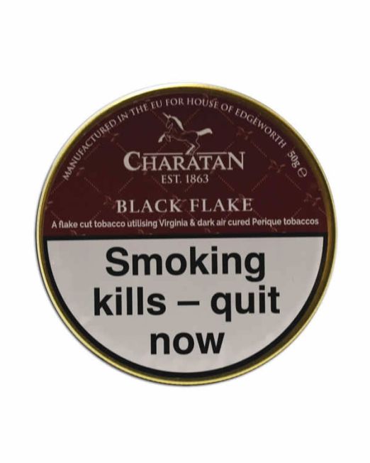 Charatan Black flake tin