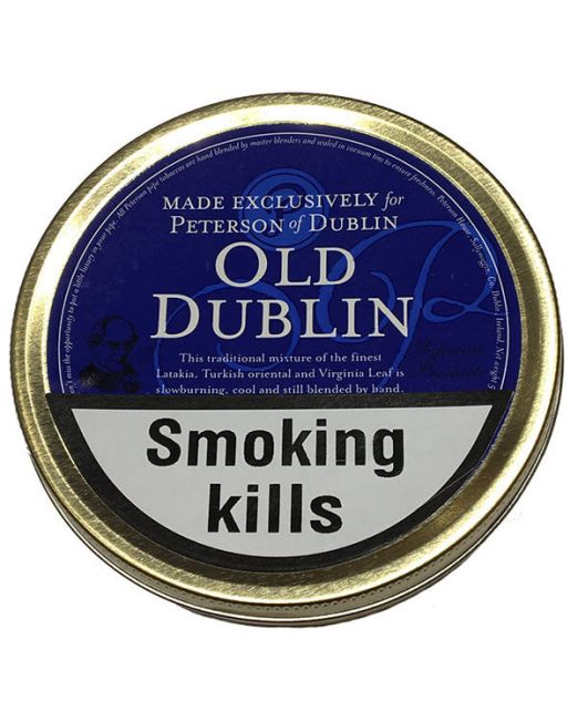 Peterson-pipe-tobacco-Old-Dublin--tin-50