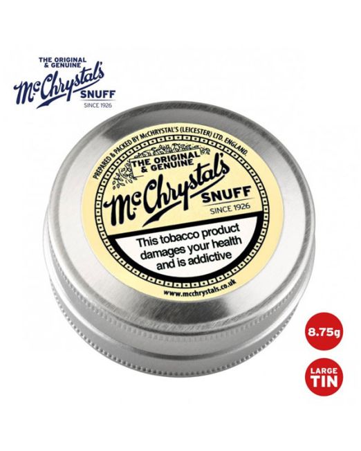 mcchrystals-snuff-original-genuine-large-tin