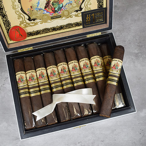 A.J. Fernandez Bellas Artes Maduro Robusto (Open)