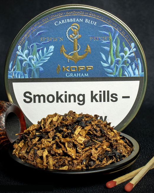 Kopp Caribbean Blue Graham Pipe Tobacco