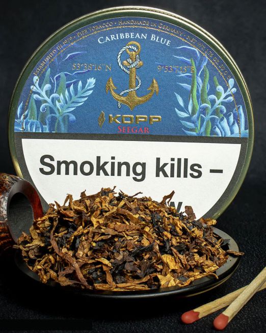 Kopp Caribbean Blue Seegar Pipe Tobacco